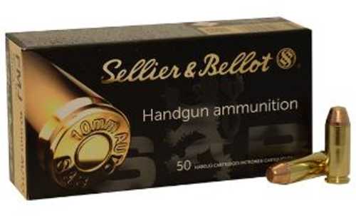 10mm 180 Grain Full Metal Jacket 50 Rounds Sellior & Bellot Ammunition